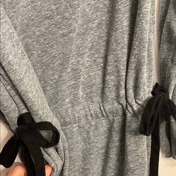 GAP Gray Cowl Neck Long Sleeve Dress Size M - Picture 3 of 5